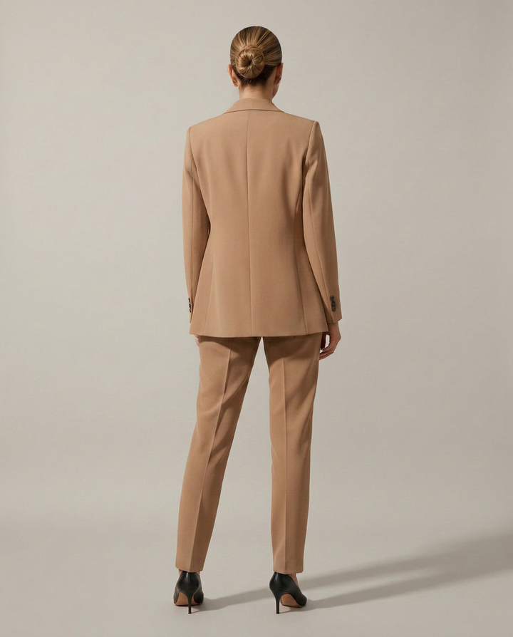 Luella | Blazer Set with Straight-Leg Trousers