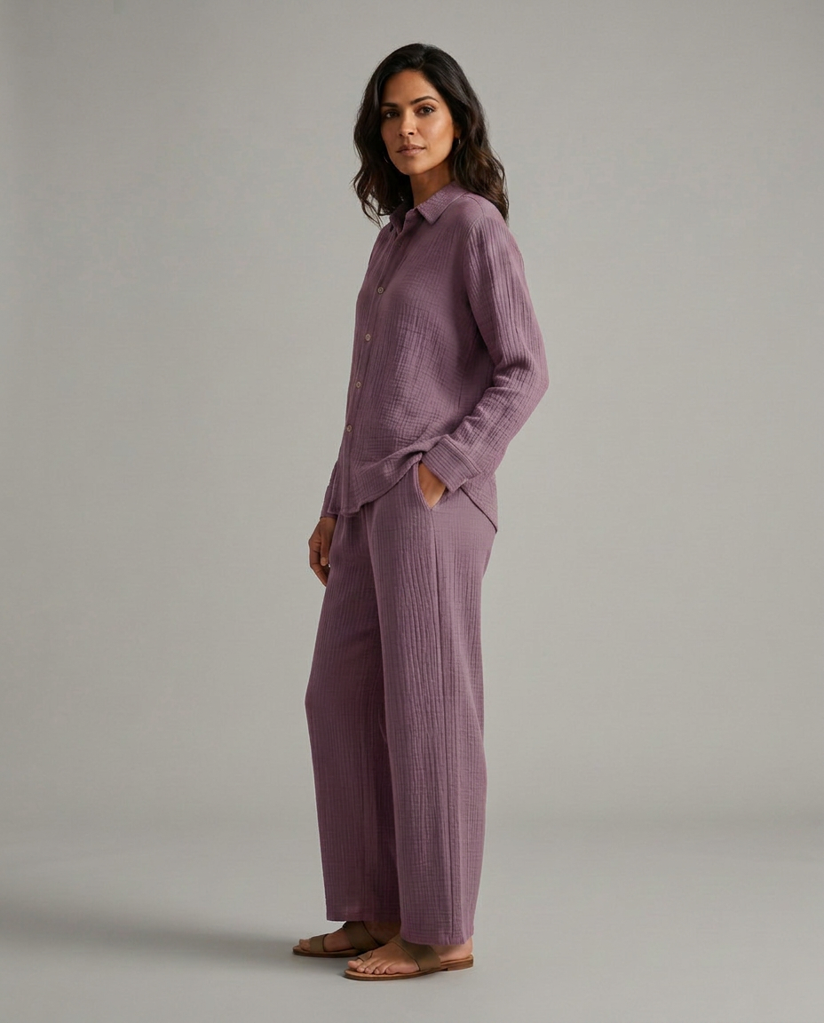 Susie | Two-Piece Set with Wide Trousers