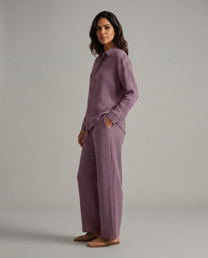 Susie | Two-Piece Set with Wide Trousers