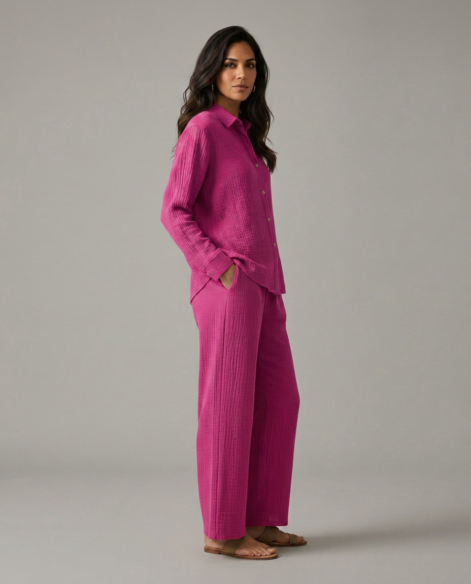 Susie | Two-Piece Set with Wide Trousers