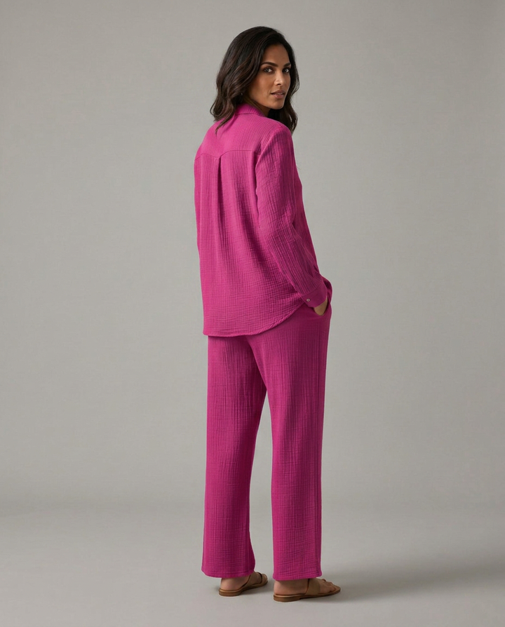Susie | Two-Piece Set with Wide Trousers