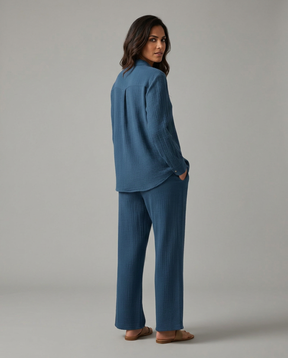 Susie | Two-Piece Set with Wide Trousers