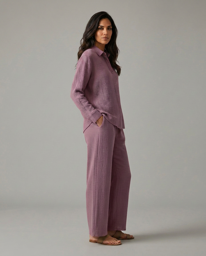 Susie | Two-Piece Set with Wide Trousers