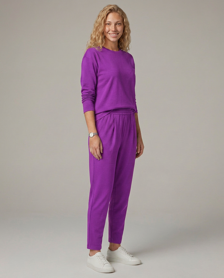 Vera | Two-Piece Set with Tapered Trousers