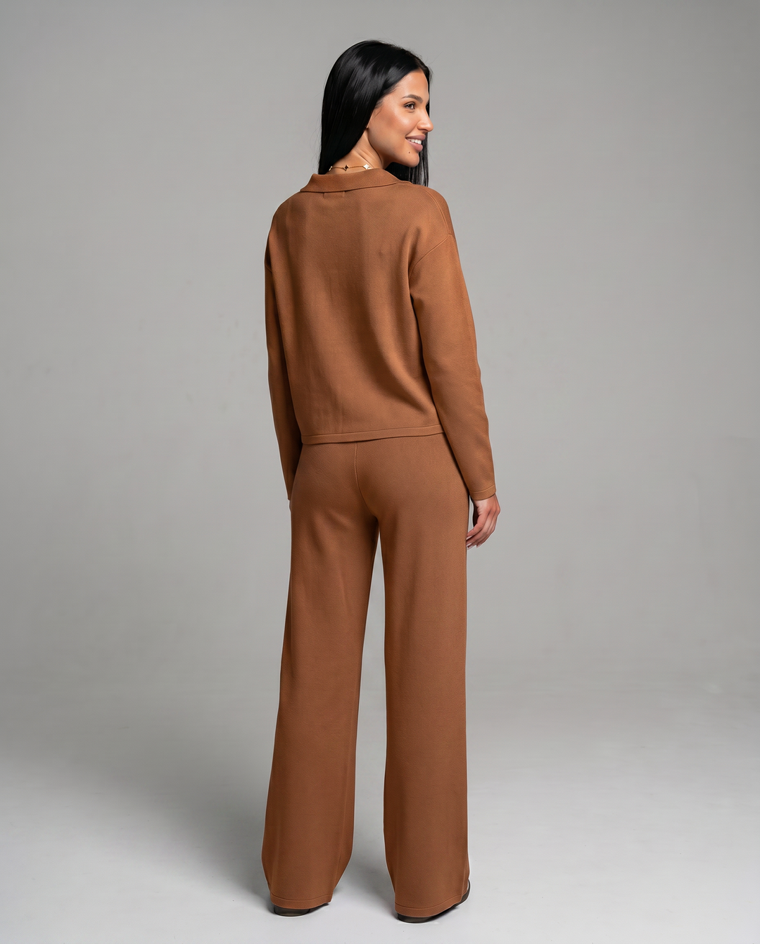 Ariana | Two-Piece Set with Wide-Leg Trousers