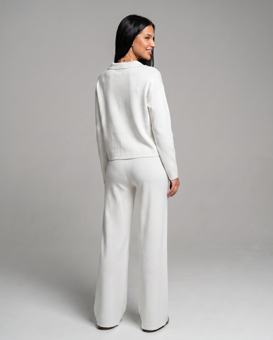 Ariana | Two-Piece Set with Wide-Leg Trousers
