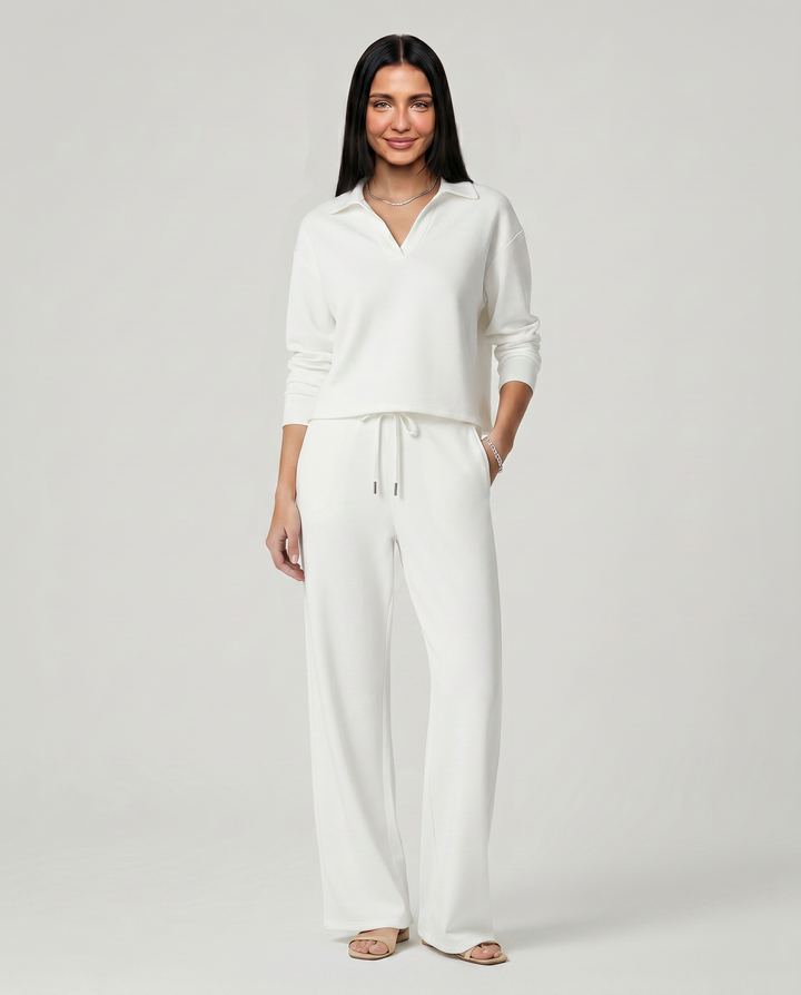 Ariana | Two-Piece Set with Wide-Leg Trousers