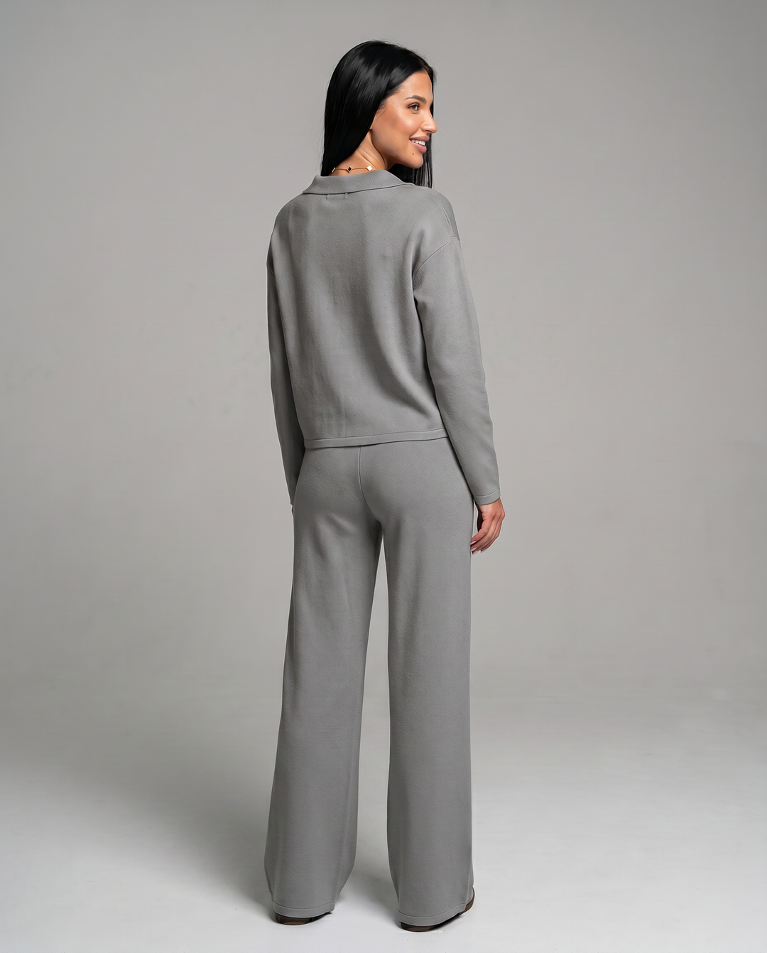 Ariana | Two-Piece Set with Wide-Leg Trousers