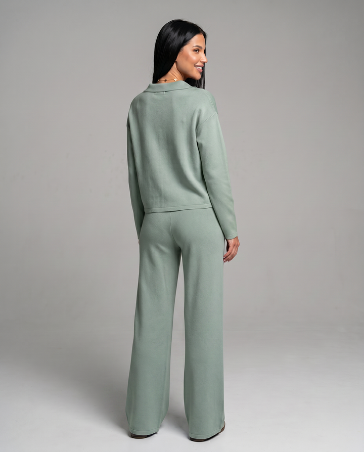 Ariana | Two-Piece Set with Wide-Leg Trousers