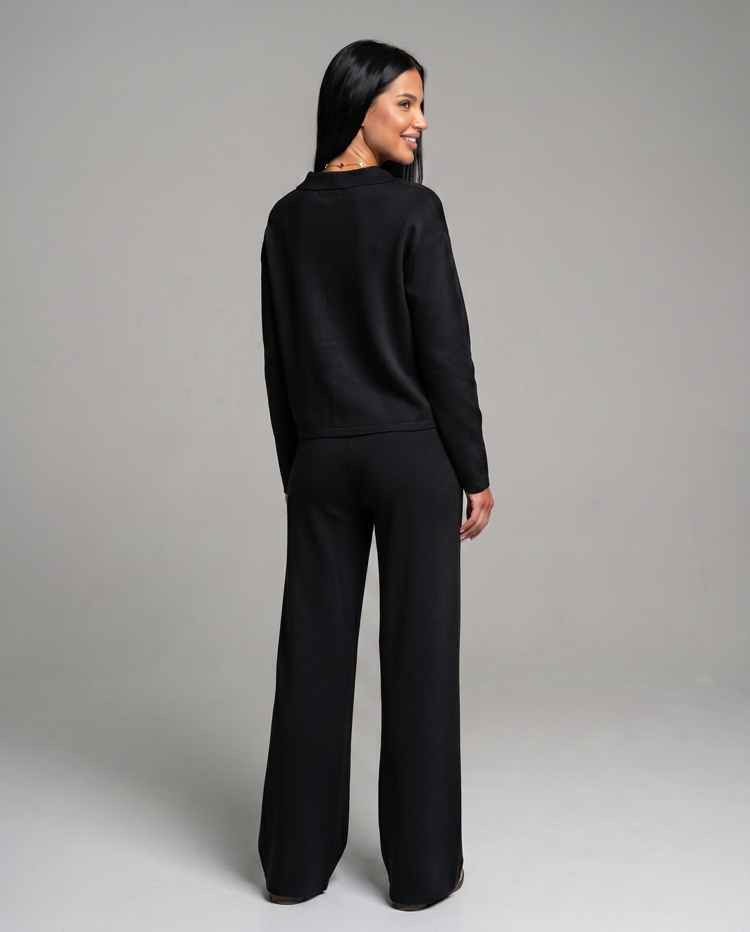 Ariana | Two-Piece Set with Wide-Leg Trousers