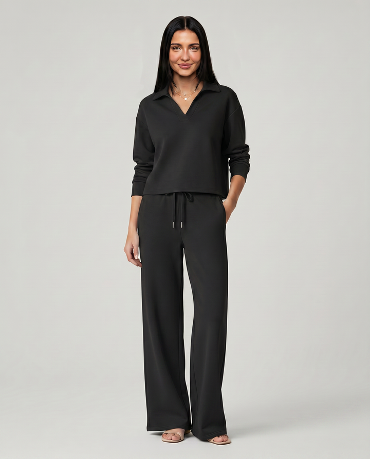 Ariana | Two-Piece Set with Wide-Leg Trousers