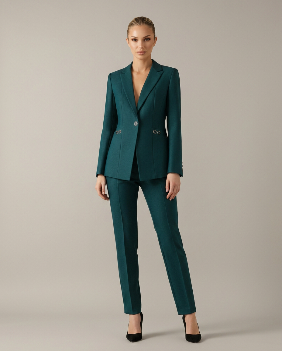 Sabrina | Blazer Set with Straight Trousers