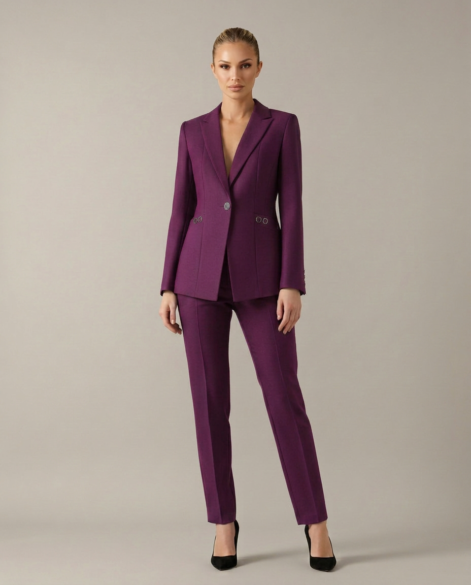 Sabrina | Blazer Set with Straight Trousers