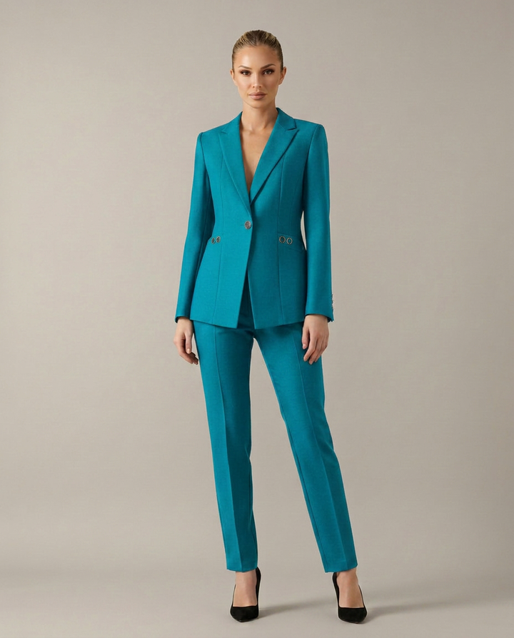 Sabrina | Blazer Set with Straight Trousers