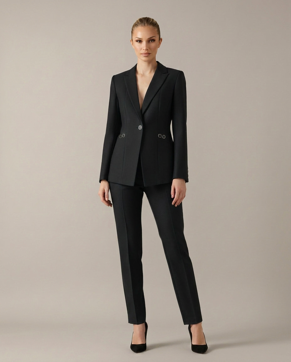 Sabrina | Blazer Set with Straight Trousers