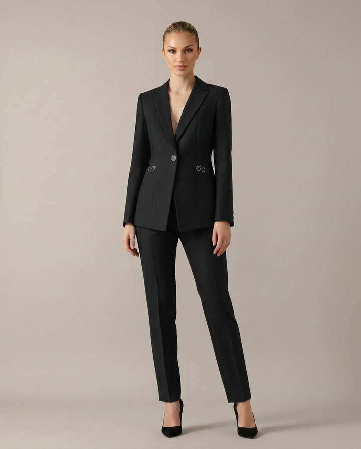 Sabrina | Blazer Set with Straight Trousers