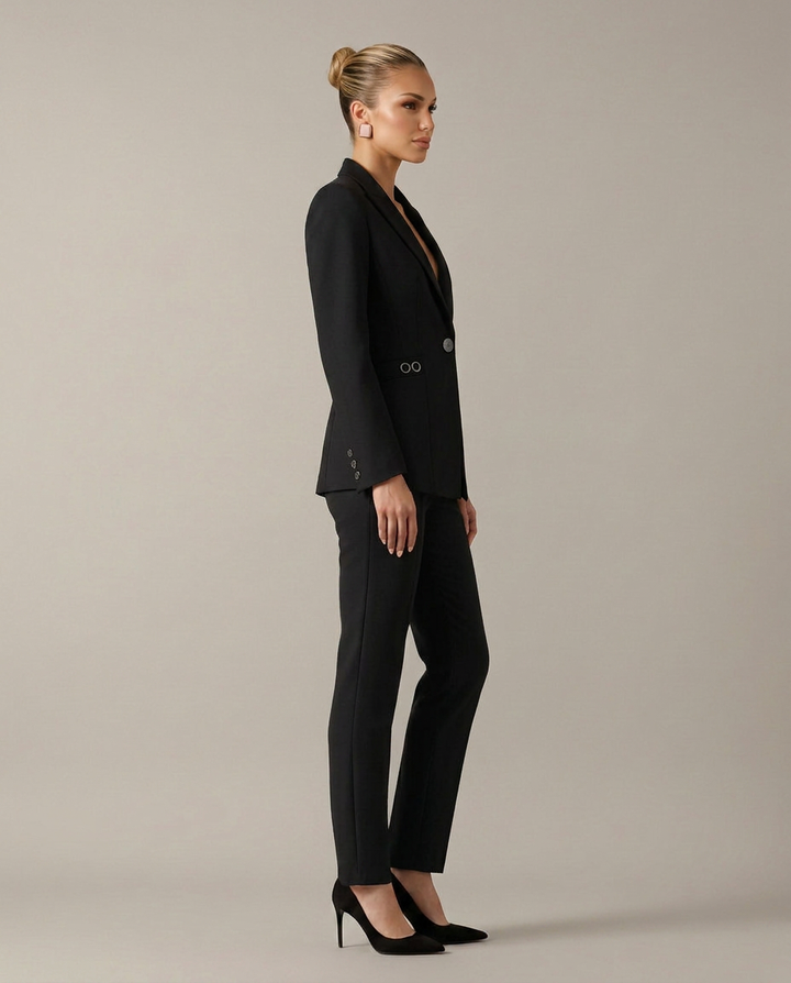 Sabrina | Blazer Set with Straight Trousers