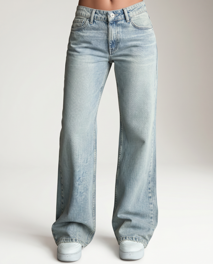 Melody | Low-Waist Jeans with Straight Legs