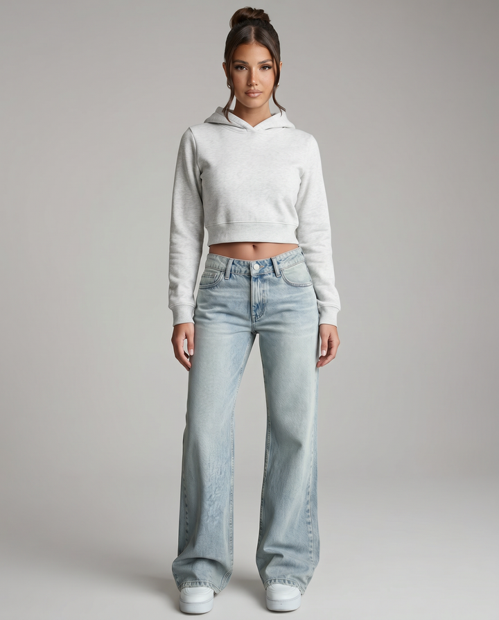 Melody | Low-Waist Jeans with Straight Legs