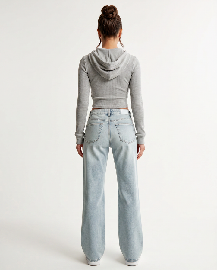 Melody | Low-Waist Jeans with Straight Legs