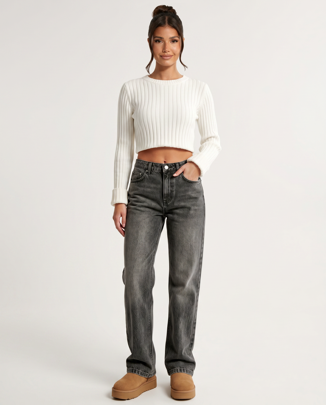 Elise | Straight-Leg Jeans with Low Waist
