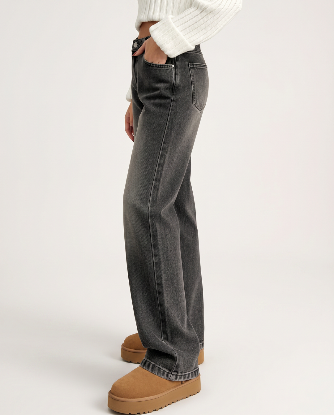 Elise | Straight-Leg Jeans with Low Waist