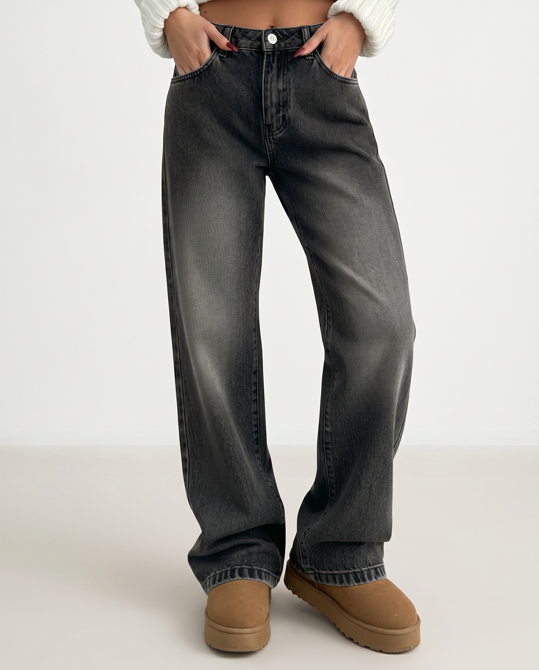 Elise | Straight-Leg Jeans with Low Waist