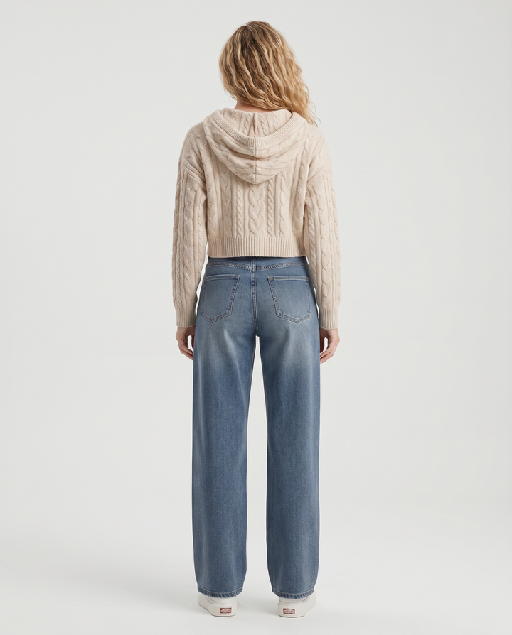 Cassie | Straight-Leg Jeans with High Waist