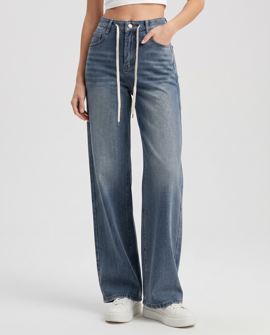 Cassie | Straight-Leg Jeans with High Waist