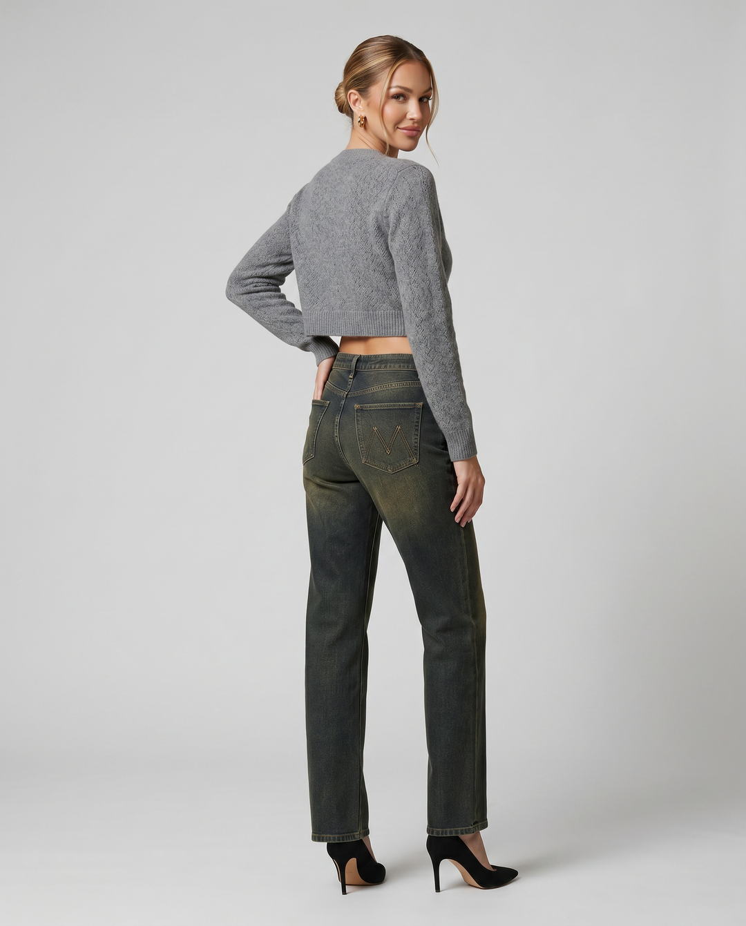 Mae | Straight-Leg Jeans with High Waist