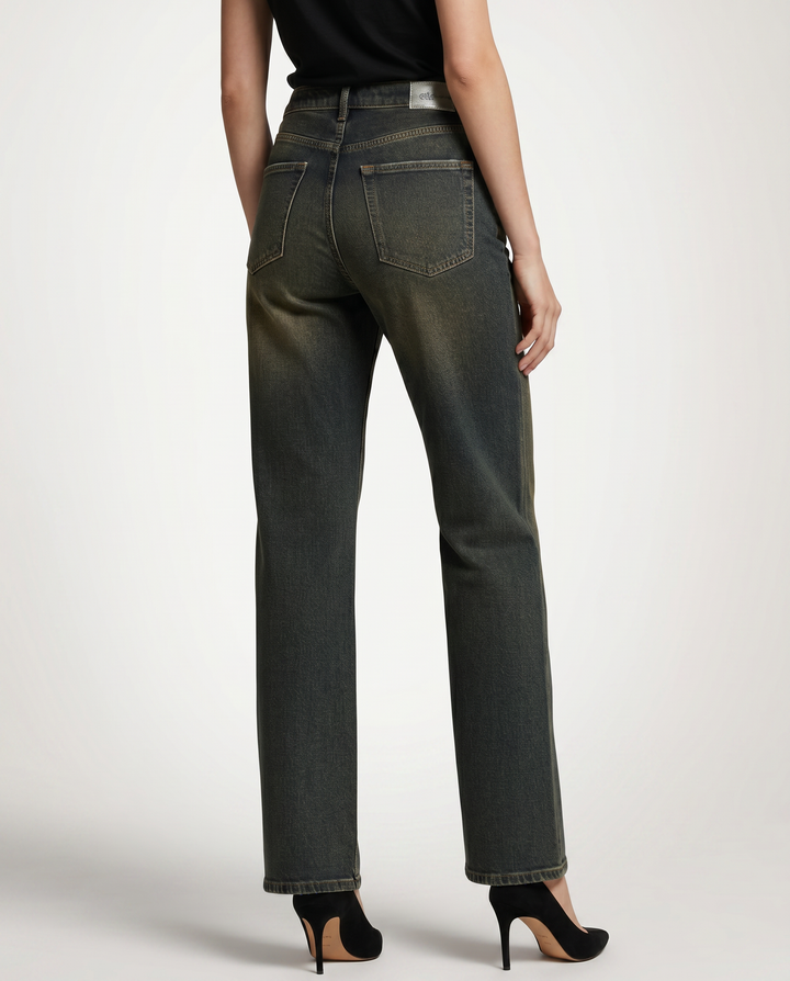 Mae | Straight-Leg Jeans with High Waist