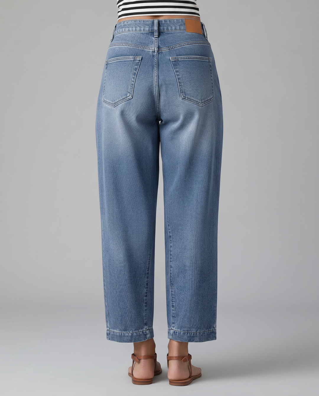 Corinne | Straight-Leg Jeans with Mid Waist