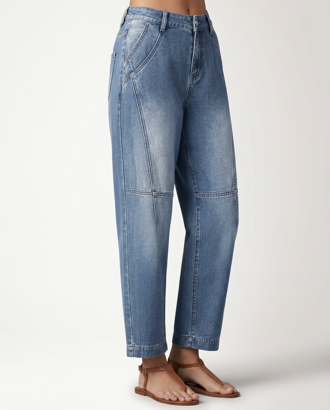 Corinne | Straight-Leg Jeans with Mid Waist