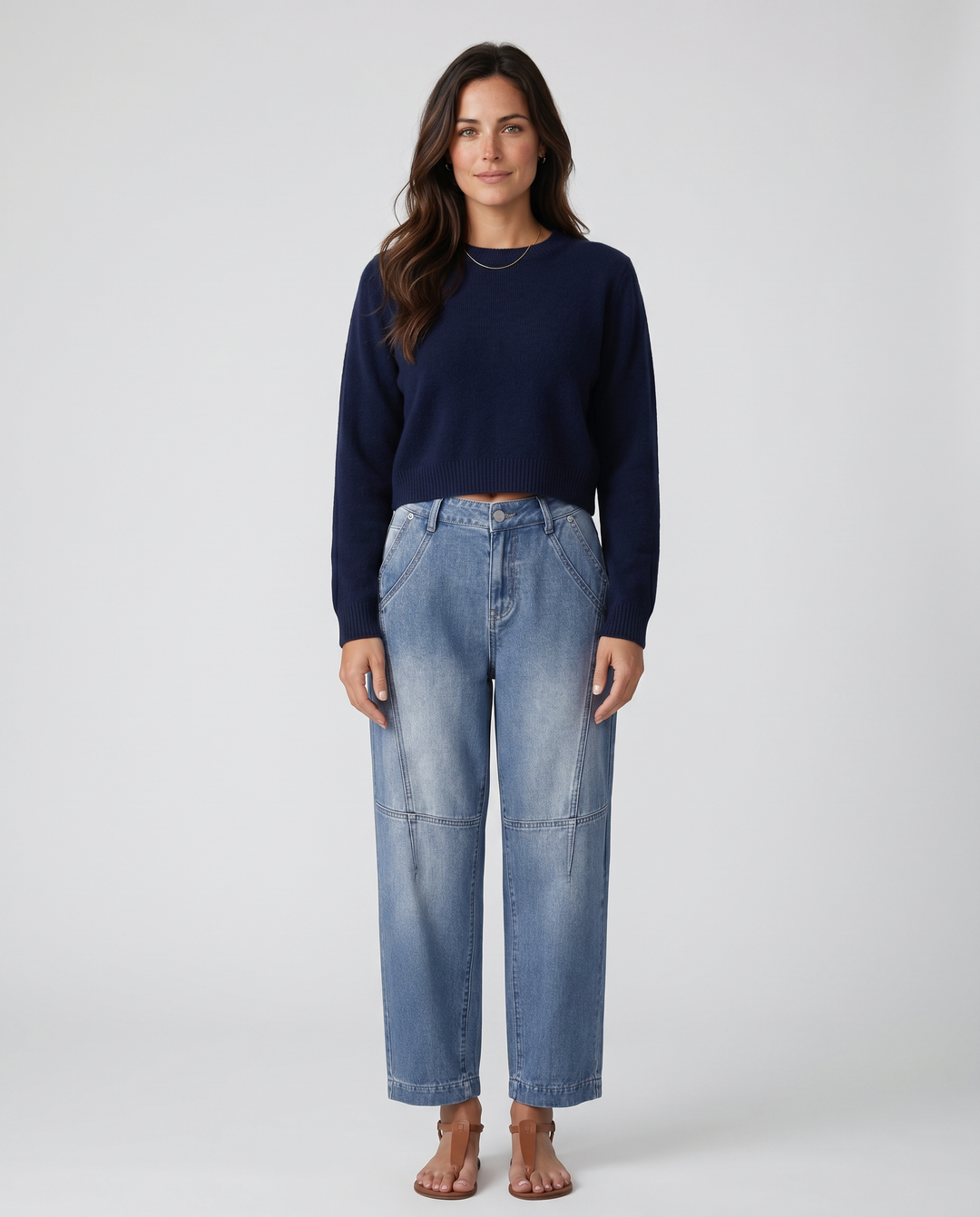 Corinne | Straight-Leg Jeans with Mid Waist