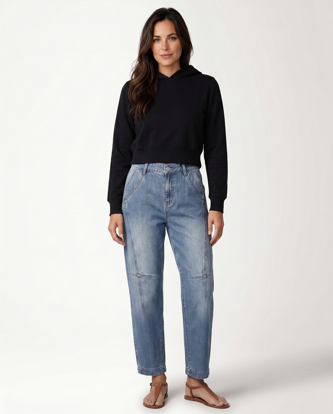 Corinne | Straight-Leg Jeans with Mid Waist