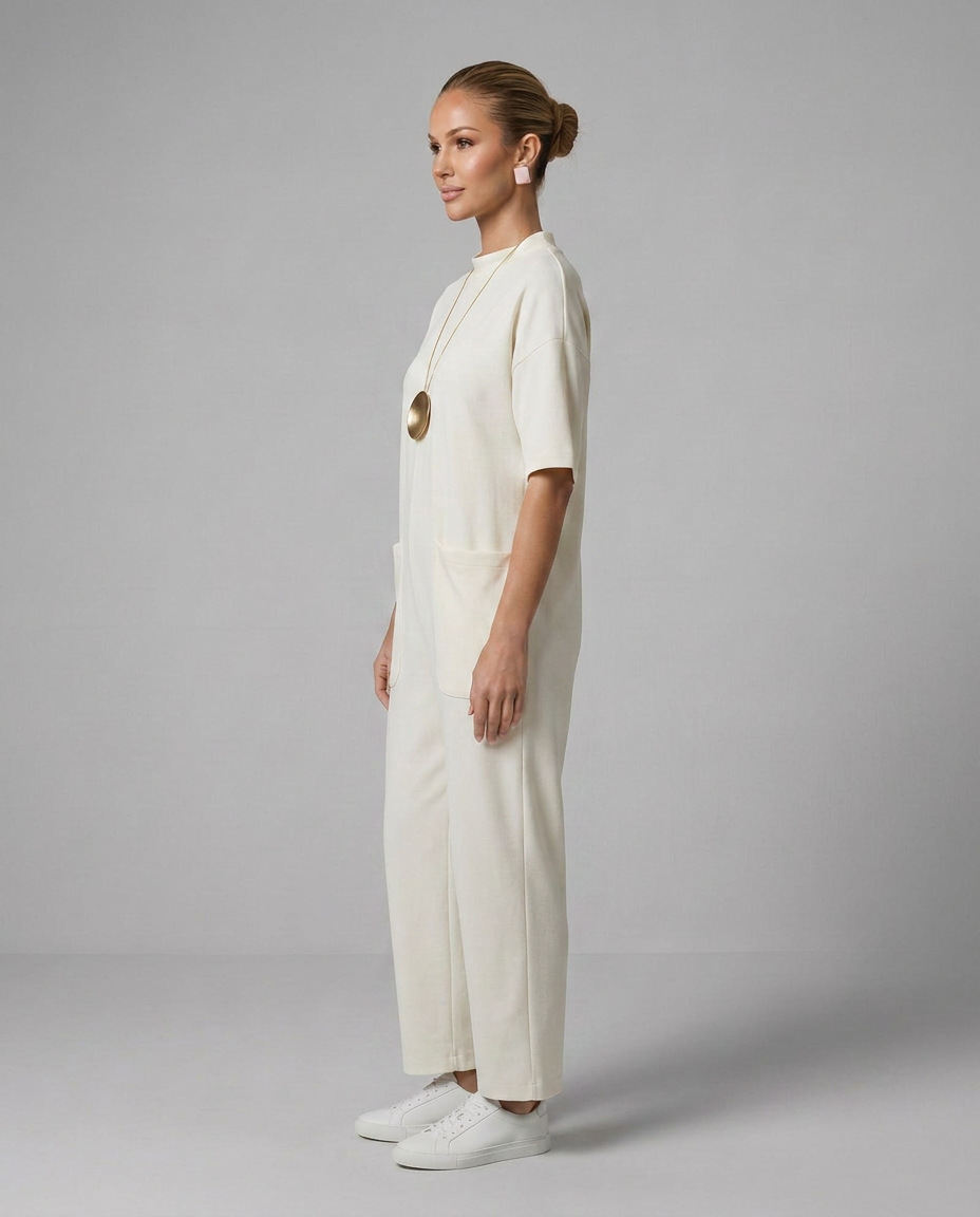 Lacy | Jumpsuit with Wide Leg Trousers