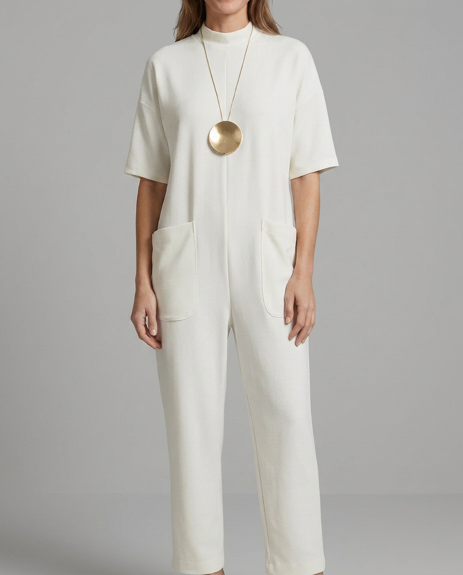 Lacy | Jumpsuit with Wide Leg Trousers