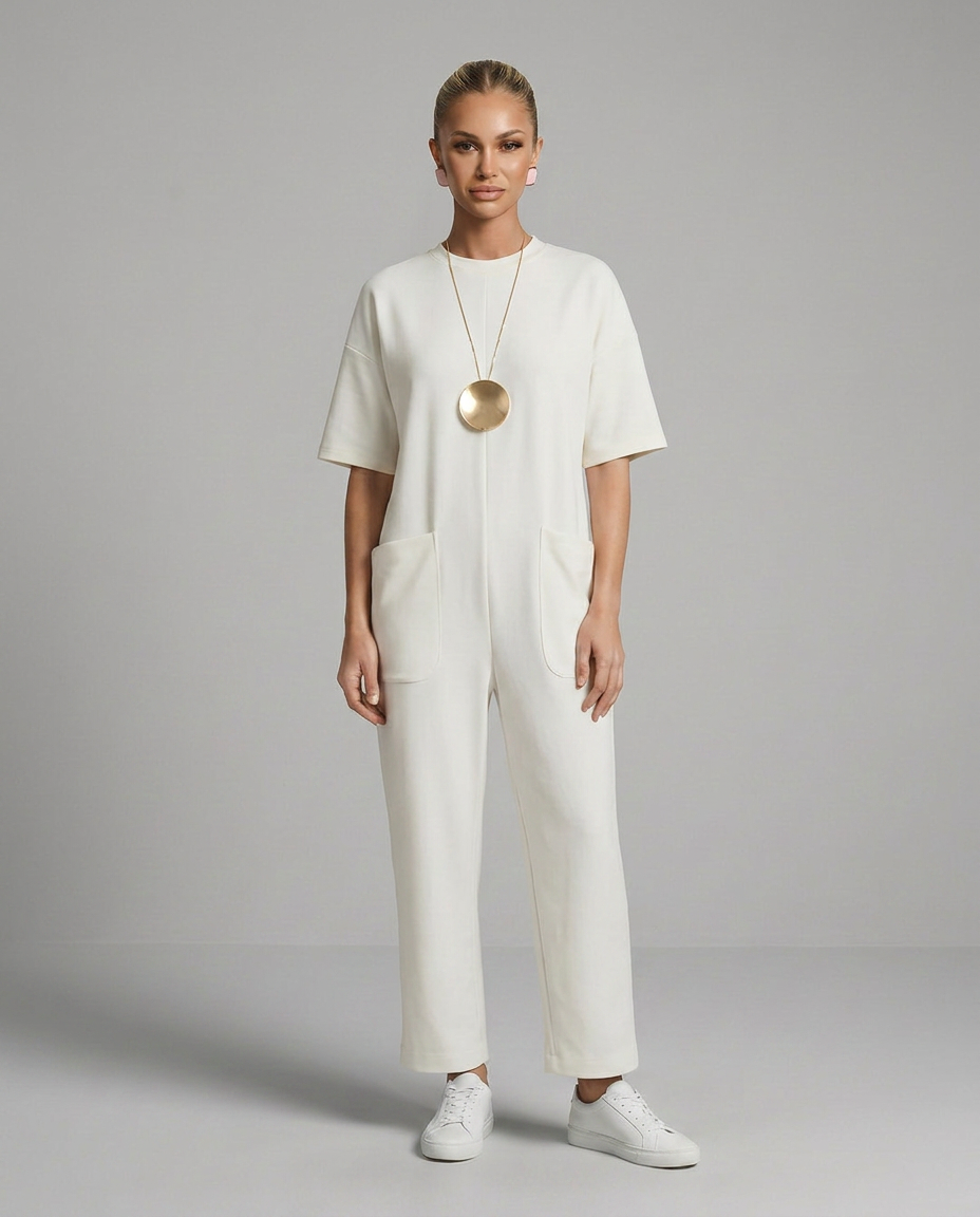 Lacy | Jumpsuit with Wide Leg Trousers