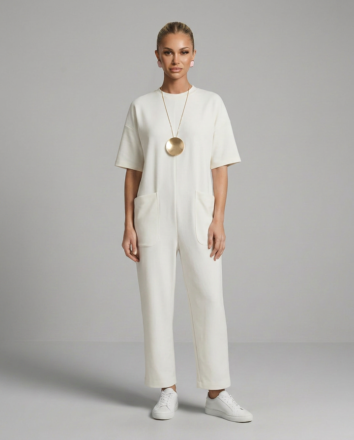 Lacy | Jumpsuit with Wide Leg Trousers