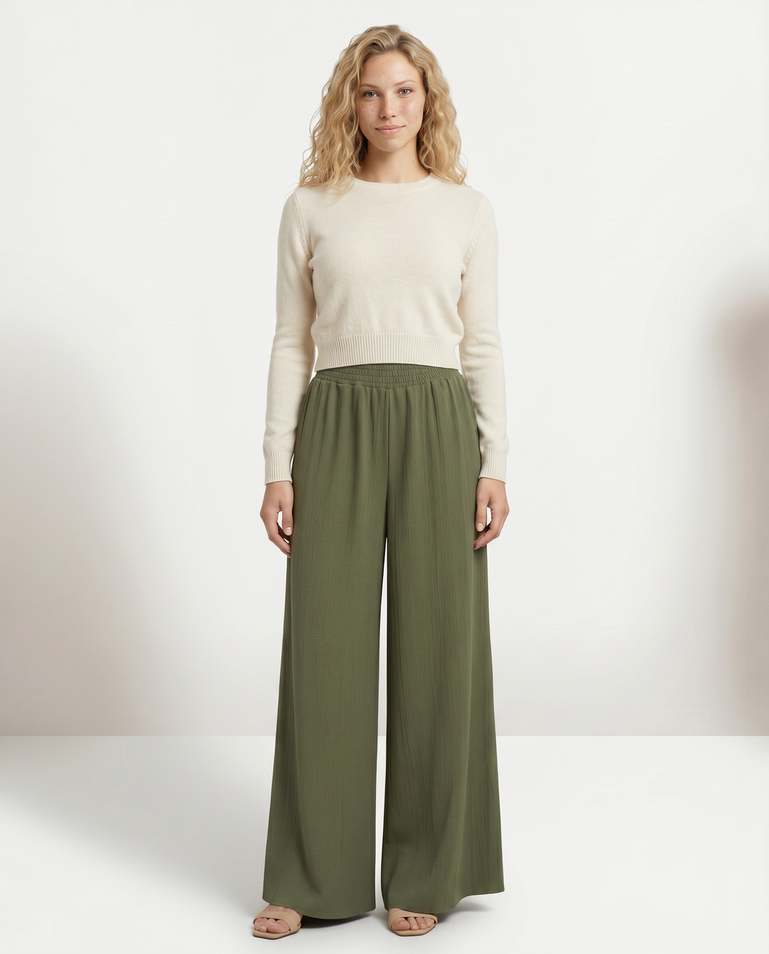 Paula | Palazzo Trousers with Wide Legs