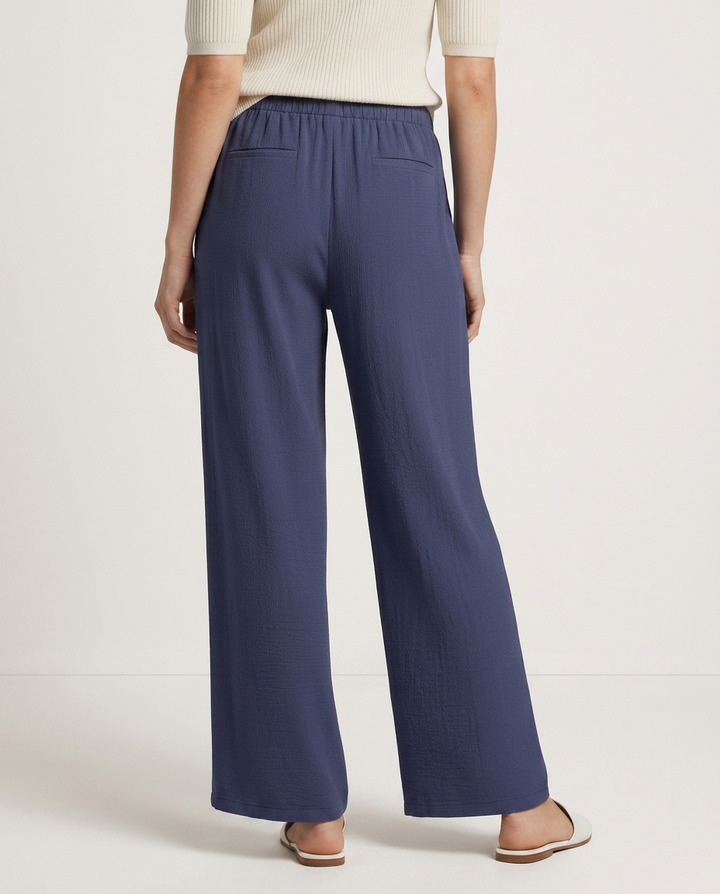 Candice | Wide-Leg Trousers with Drawstring Waist