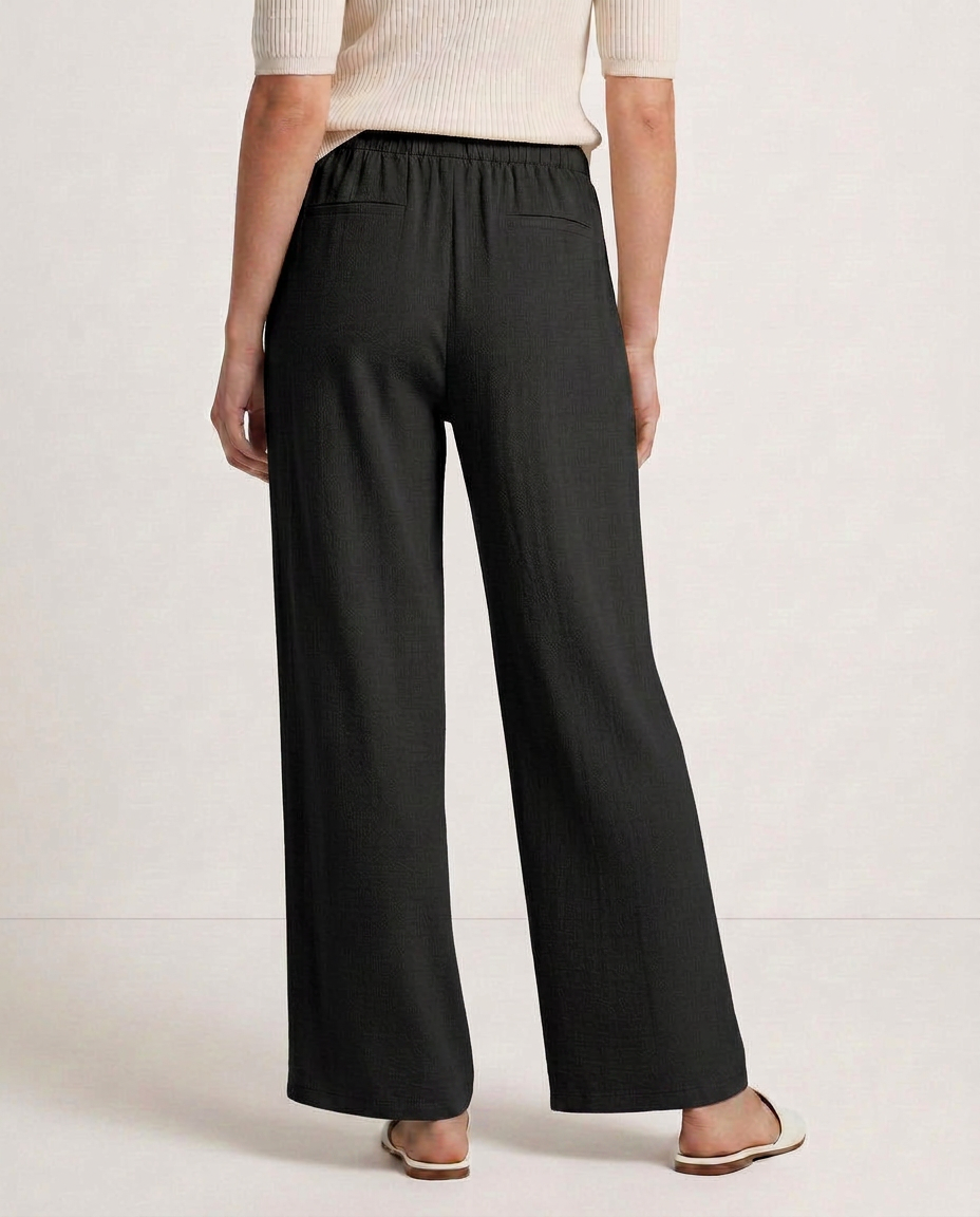 Candice | Wide-Leg Trousers with Drawstring Waist