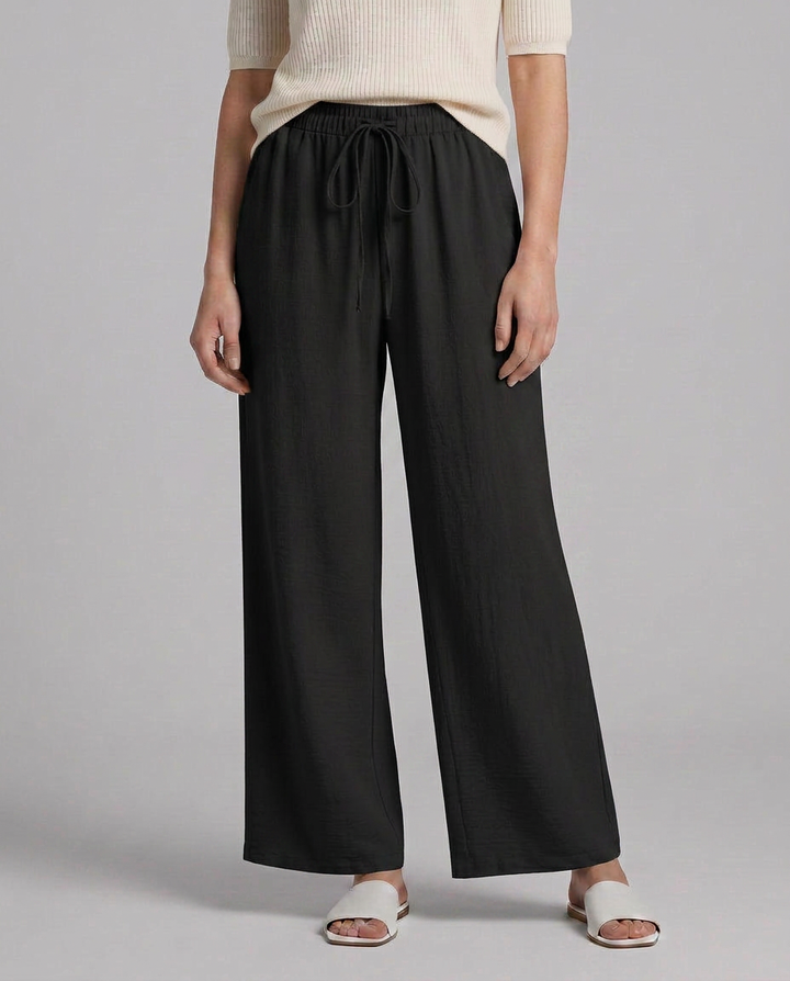Candice | Wide-Leg Trousers with Drawstring Waist
