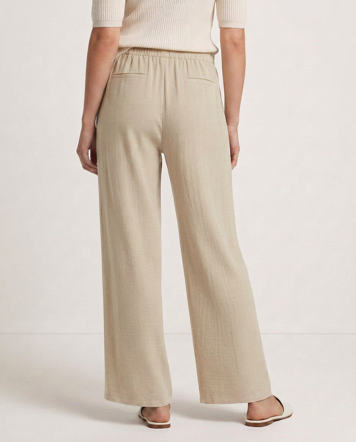 Candice | Wide-Leg Trousers with Drawstring Waist