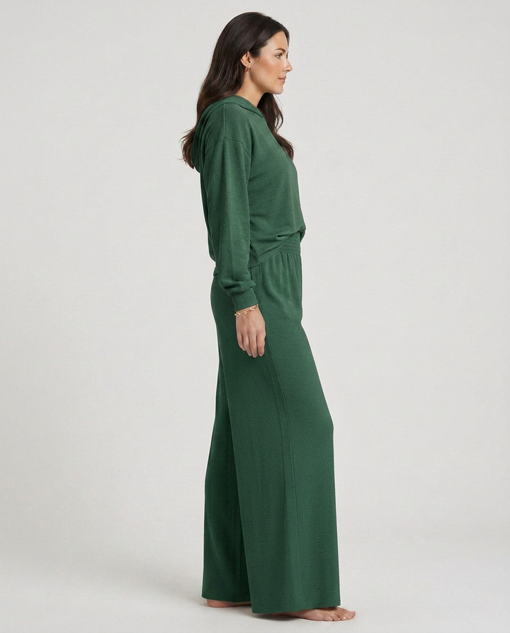 Kristin | Wide-Leg Trousers with Elastic Waist