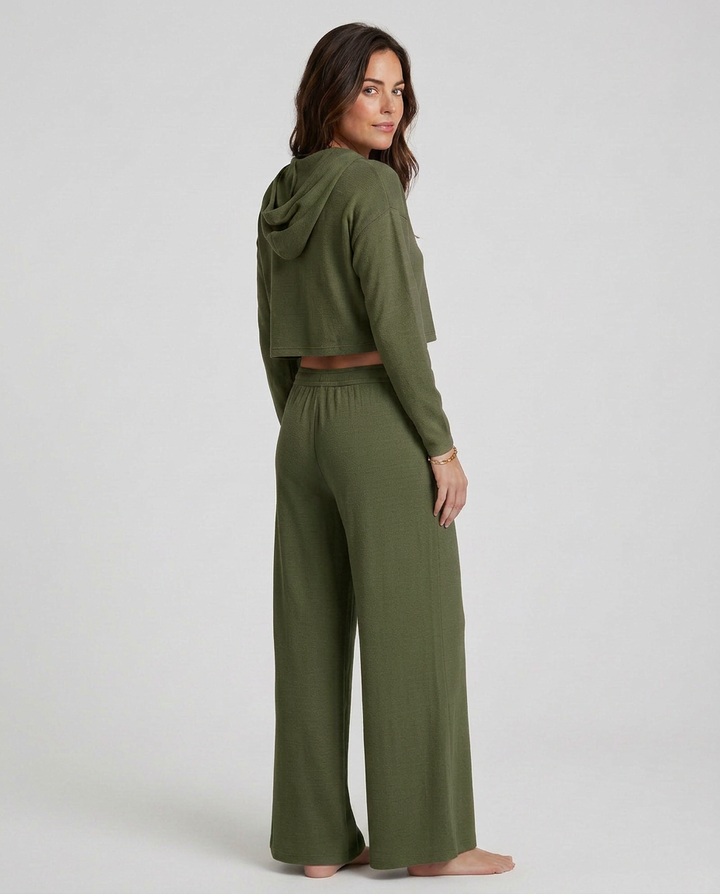 Kristin | Wide-Leg Trousers with Elastic Waist