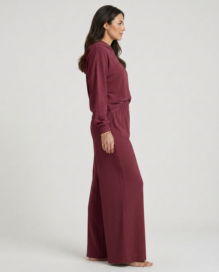 Kristin | Wide-Leg Trousers with Elastic Waist