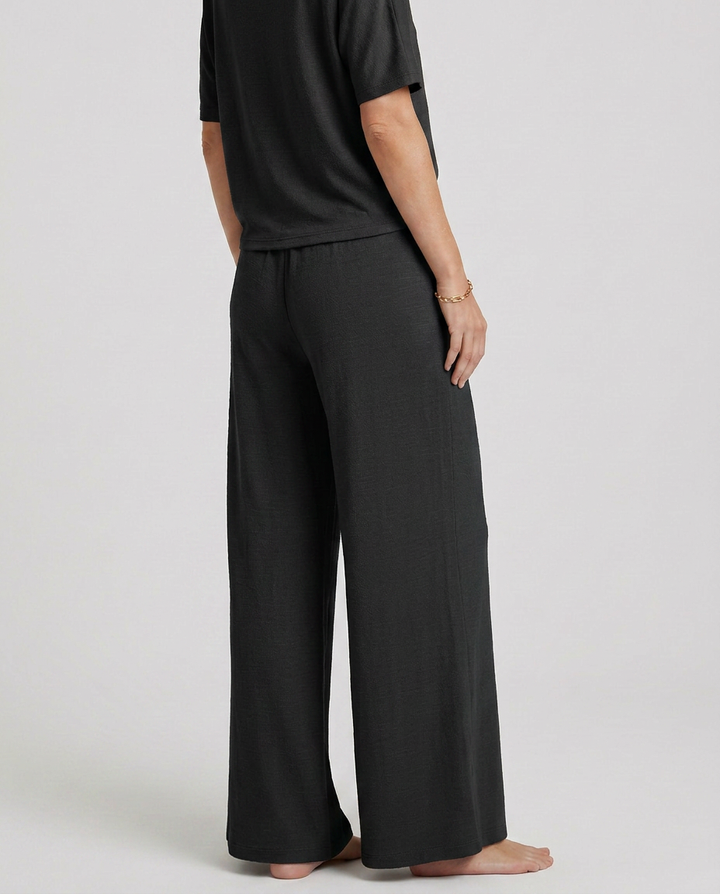 Kristin | Wide-Leg Trousers with Elastic Waist