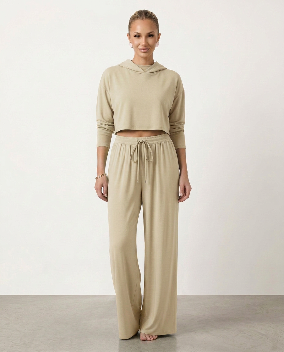 Laura | High-Waist Wide-Leg Trousers