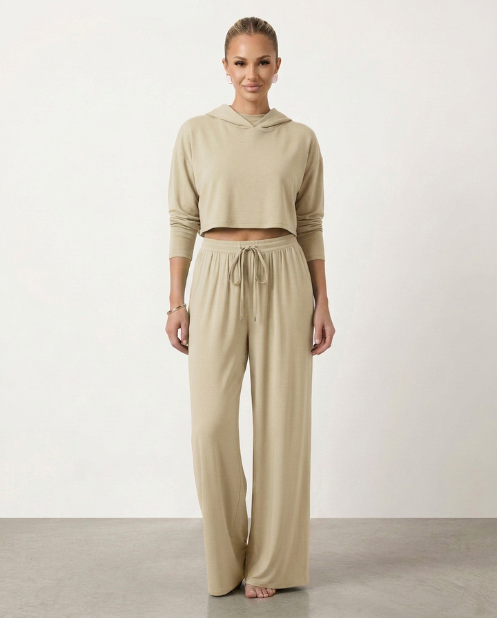 Laura | High-Waist Wide-Leg Trousers